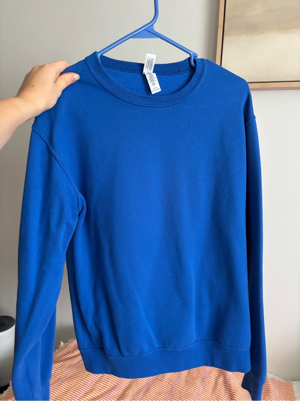 Royal Blue Scrub Crewneck